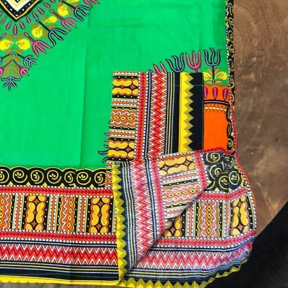 Big Mama Dakishi shirt lime green one size NWOT - Picture 4 of 8